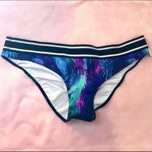 Victoria’s Secret PINK Palm Bikini Bottom (Size L)